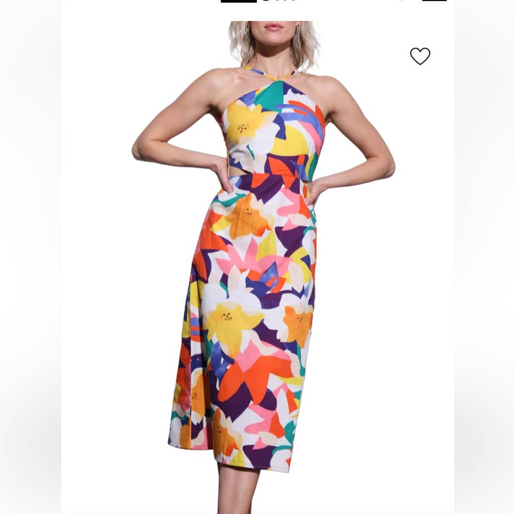 Walter Baker Hemali Halter Dress‎ NWT 10